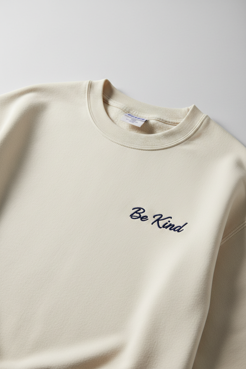 Ready to Ship Embroidered Crewneck